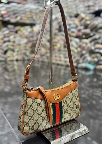 Siyah Deri Kadın Omuz Çantası - Görsel 5