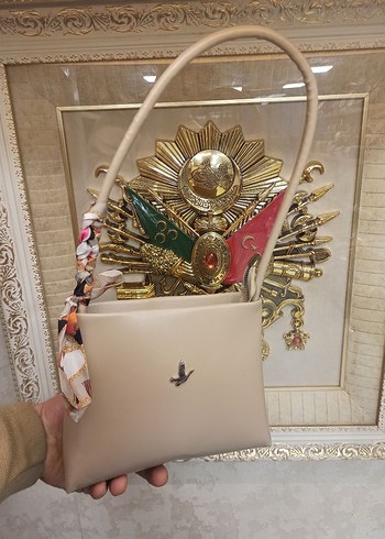 Bordo Deri Kadın Çanta Püsküllü - Görsel 7