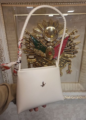 Bordo Deri Kadın Çanta Püsküllü - Görsel 6