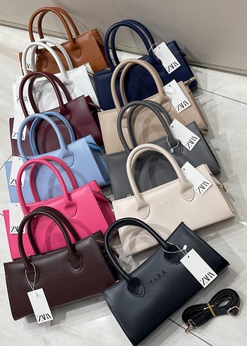 Parlak Altın Deri Kadın Çanta - Görsel 2