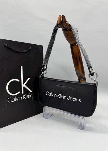 Diğer Sarı Deri Calvin Klein Kadın Çanta