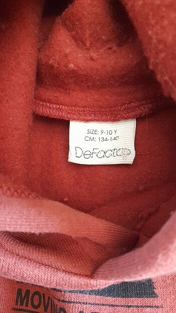 10 Yaş Beden bordo Renk 9 ve 10 yaş sweatshirt