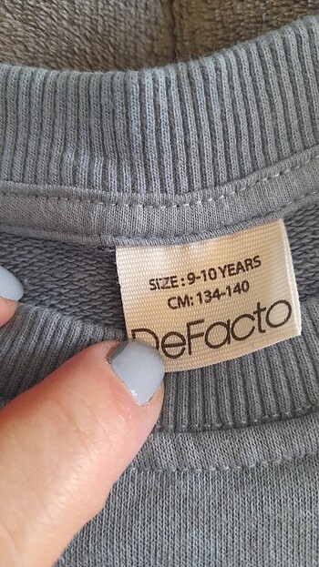 10 Yaş Beden 9 ve 10 yaş sweatshirt