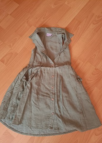 LC Waikiki Kızlar için Mavi Denim Askılı Tulum