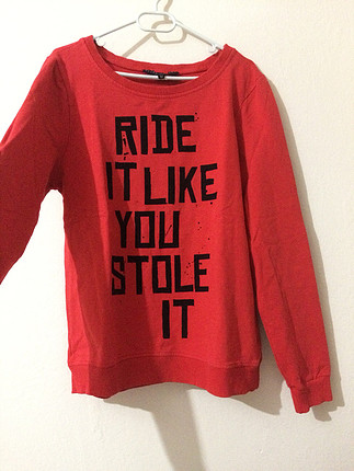 xs Beden Yumuşacık sweatshirt