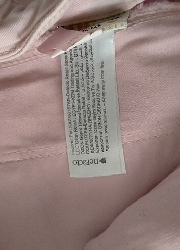 40 Beden pembe Renk Pantolon