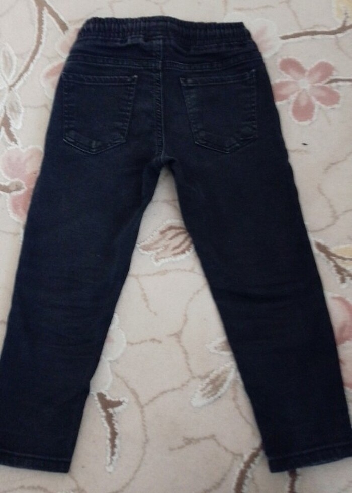 Erkek siyah kot pantolon  - Görsel 2