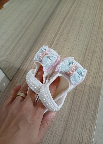 Pembe Bohem Renkli Fırfırlı Askılı elbise - Görsel 5