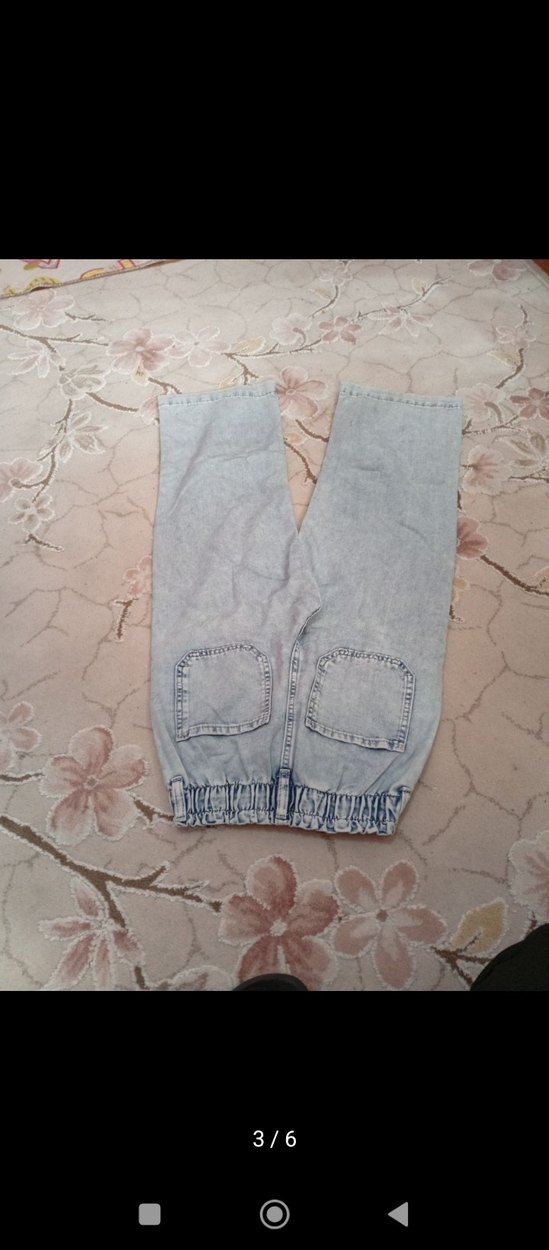 Rahat Kesim Midi Kot Pantolon - Görsel 3