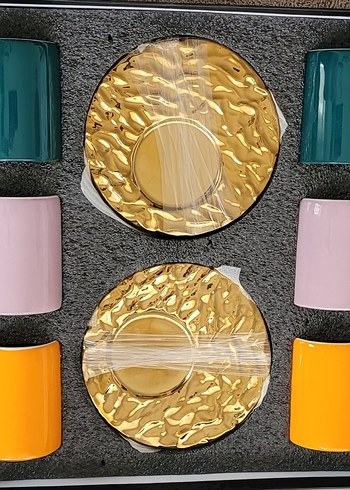 Mikasa Moor 6'lı Türk Kahvesi Fincan Takımı - Görsel 2