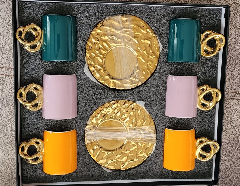 Mikasa Moor 6'lı Türk Kahvesi Fincan Takımı - Görsel 2