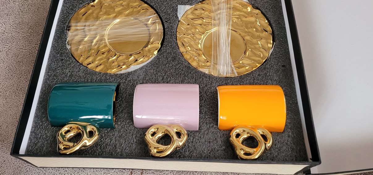 Mikasa Moor 6'lı Türk Kahvesi Fincan Takımı - Görsel 4