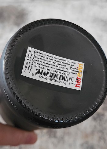 Siyah Cam Mutfak Yağ Şişesi - Yağdanlık - Görsel 2