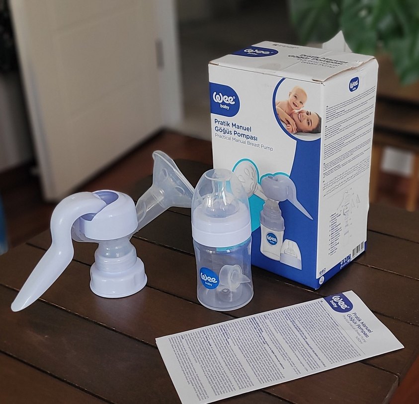 Wee Pratik Manuel Göğüs Pompası - Mavi - Görsel 2