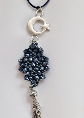 Boncuk İşleme Araba Aksesuarı (Cevşenli) - Görsel 3