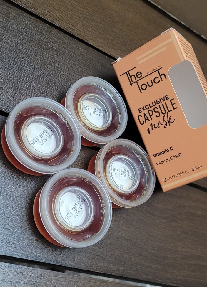 The Touch by Seda Altın Vitamin C Kapsül Maske 4'lü - Görsel 2