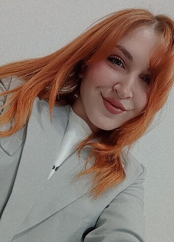 l Beden Gri blazer ceket