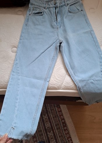 Mom Jean Kot Pantolon