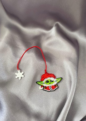 Renkli Boncuklu Yoda kitap ayraci - Görsel 4