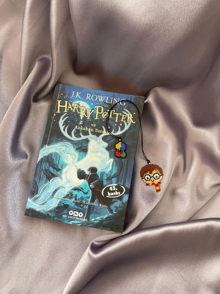 Renkli Boncuklu Harry Potter kitap ayraci - Görsel 3