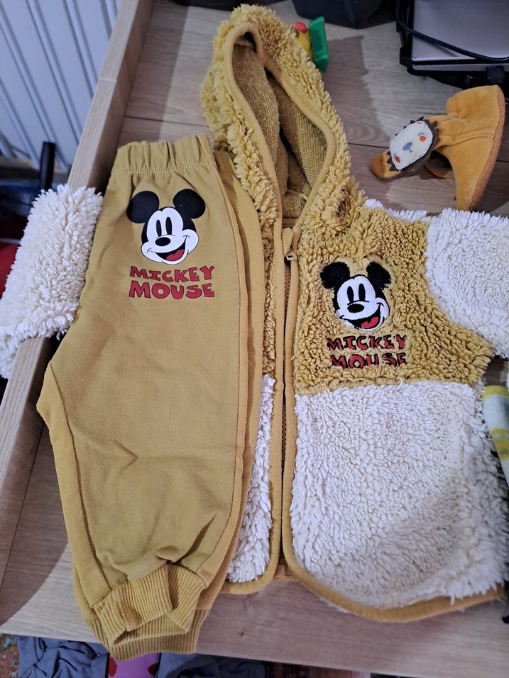 Sarı Fermuarlı Bebek Erkek Tulumu - Görsel 4