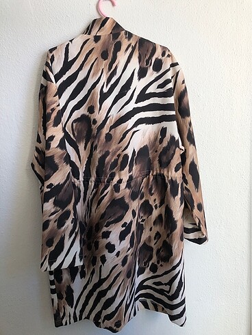 44 Beden çeşitli Renk Leoparlı tunik SIFIR ETİKETLİ