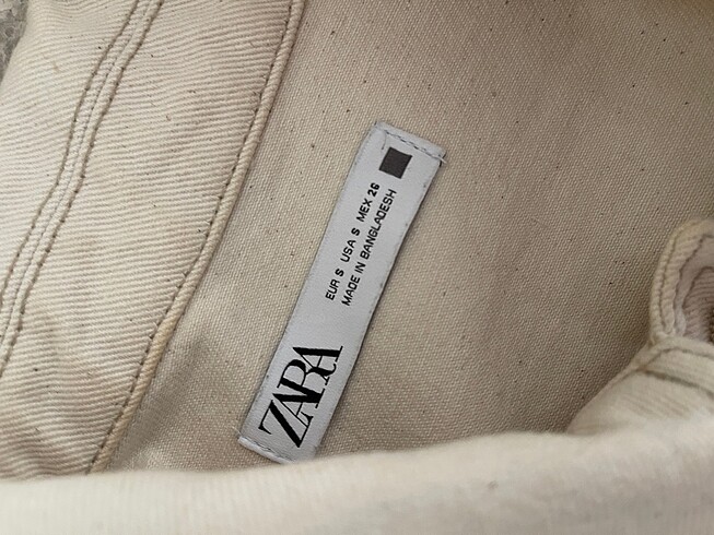 Zara Zara Bej Ceket