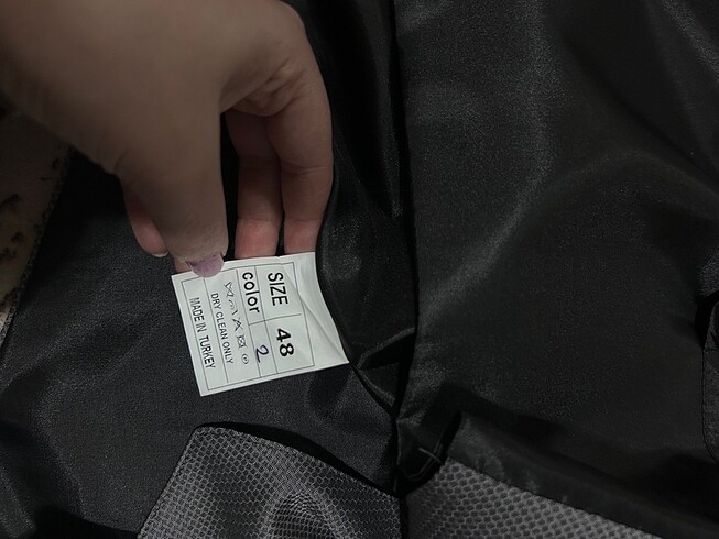 48 Beden gri Renk Erkek Klasik Yelek