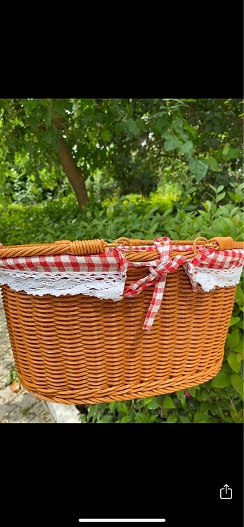 Hasır Piknik Sepeti