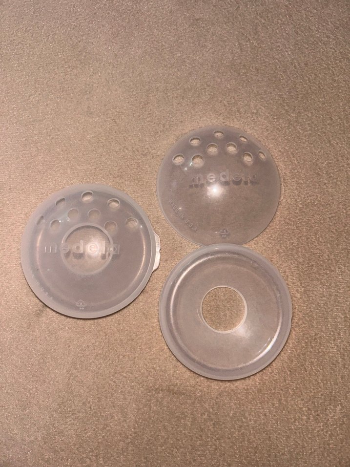 Medela Göğüs Ucu Koruyucu kalkan Seti Beyaz - Görsel 2