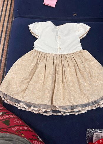 Klasik Dantel İşlemeli Kız Elbisesi - Görsel 4