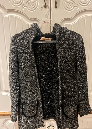 Gri Kadın Hırka - Görsel 3