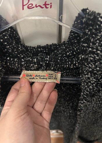 Gri Kadın Hırka - Görsel 4