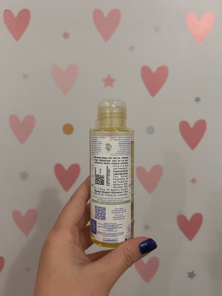 Mustela Bebek Masaj Yağı 100 ml - Görsel 2