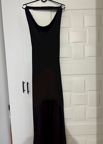 Acı kahve Uzun Kadın Elbise - Görsel 4