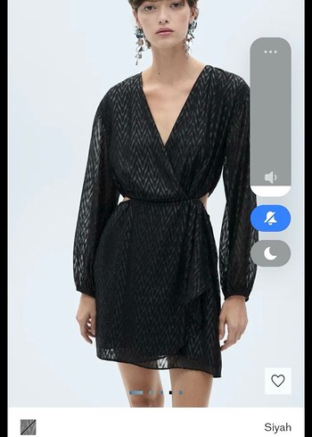 Kısa siyah elbise - Görsel 2