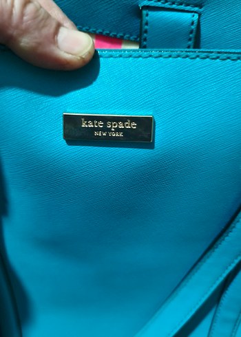 Kate Spade Mavi Parlak Kadın Çanta