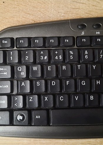 Kablolu Siyah Q Klavye - Görsel 8