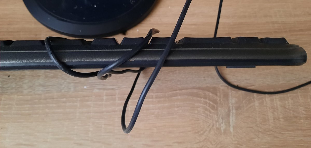 Kablolu Siyah Q Klavye - Görsel 3