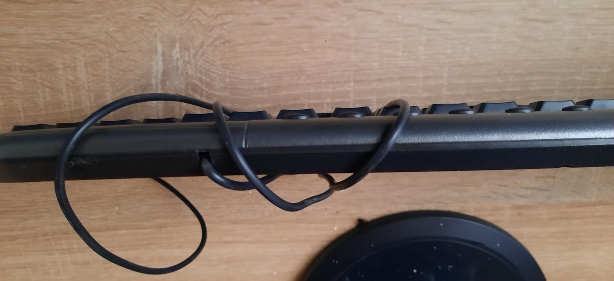 Kablolu Siyah Q Klavye - Görsel 2