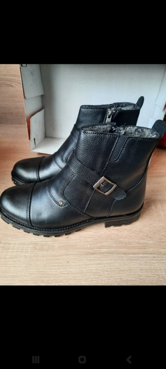 Günlük içi kürklü erkek bot - Görsel 5