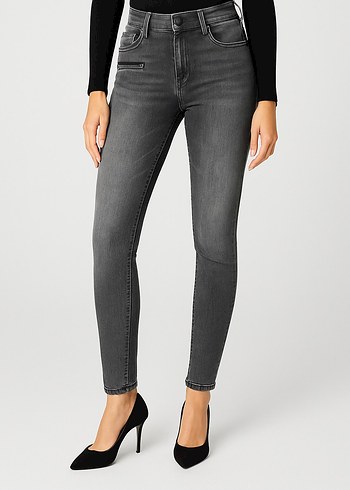 Dar Kesim Denim Pantolon