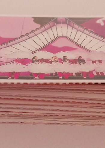 diğer Beden çeşitli Renk blackpink 40 adet arkalı önlü fotokart
