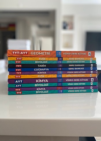 TYT-AYT Soru Bankası ve Video Ders Kitapları Seti