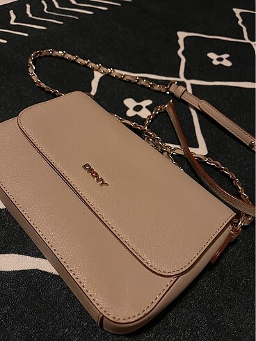 Beden ORJİNAL DKNY BEJ ÇAPRAZ ASKILI ÇANTA
