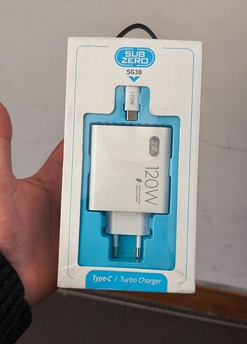 120 Watt Usb-Type C turbo şarj cihazı