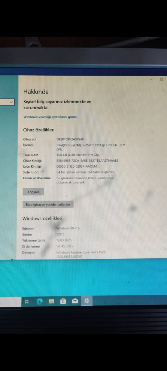 hp elitedesk 800 g3 mini pc i5 7500t - Görsel 2
