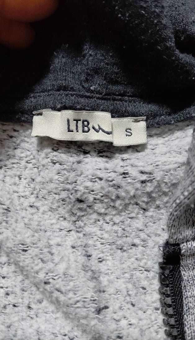 Gri Kapüşonlu Fermuarlı Erkek Sweatshirt - Görsel 3