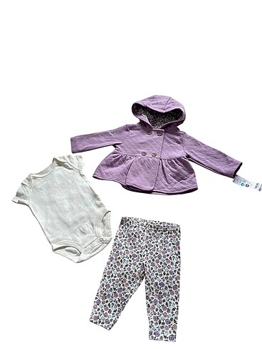 Carter's Carter?s orijinal kız bebek hırkalı set