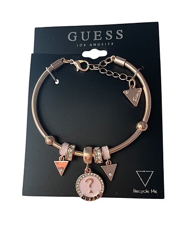 Guess orijinal kelepçe bileklik goldrose